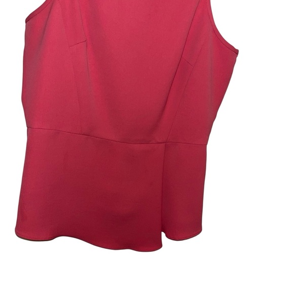 Tibi hot pink fuchsia sleeveless top shirt like new 4 - Picture 3 of 6